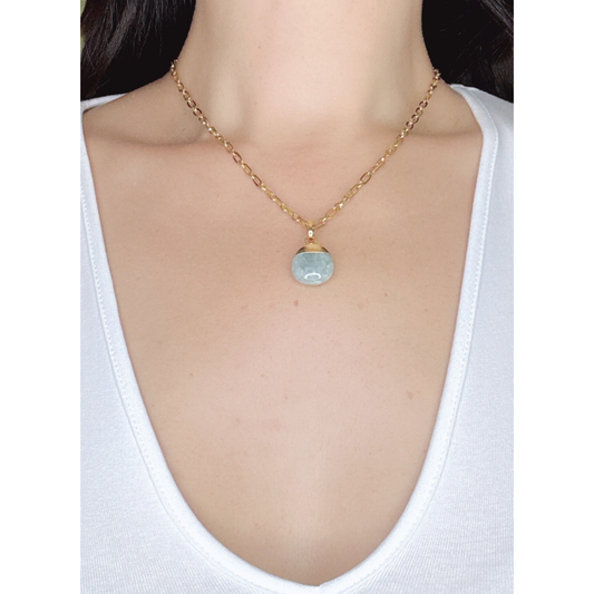 Aquamarine Pendant Necklace