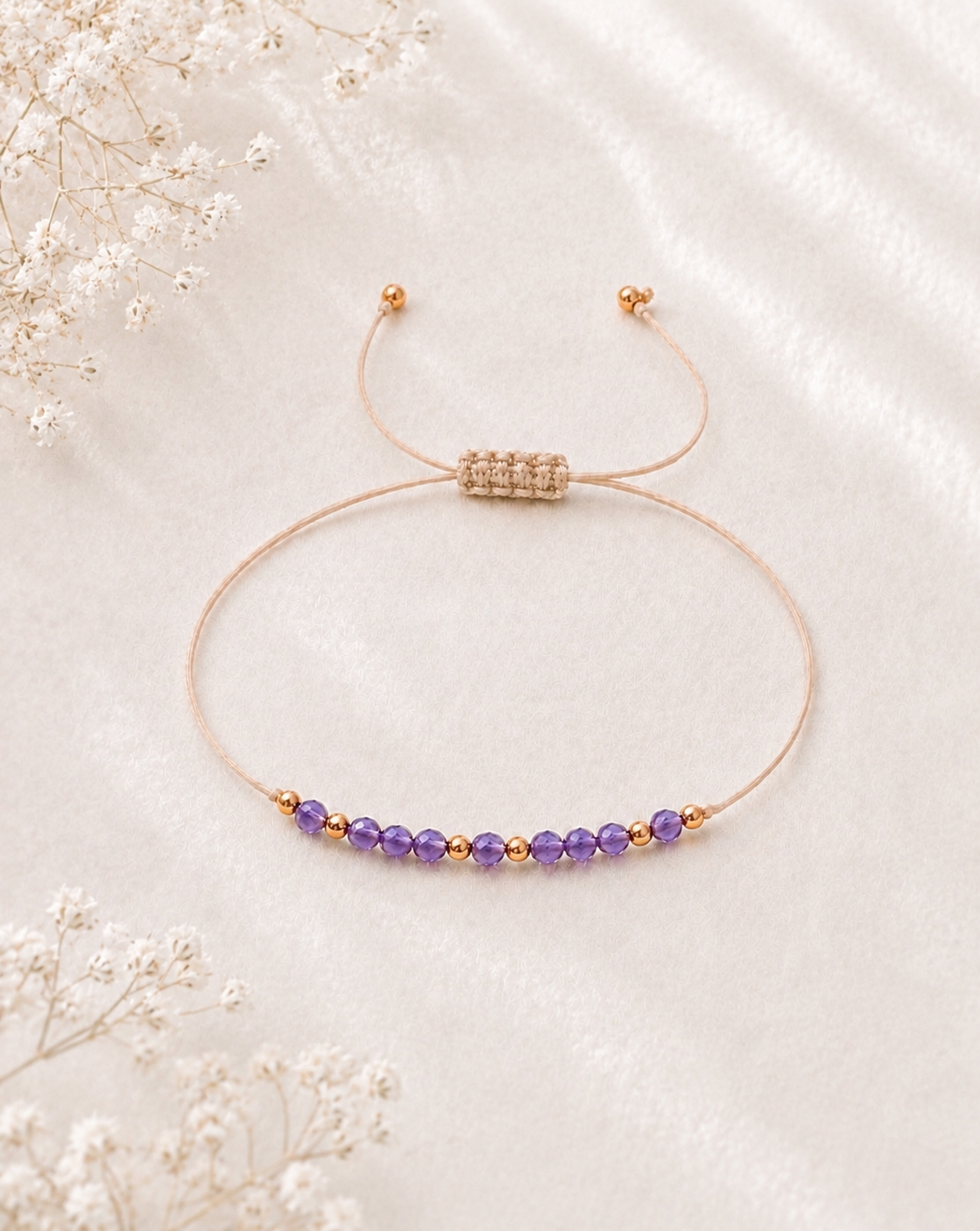 Amethyst Bracelet February Birthstone