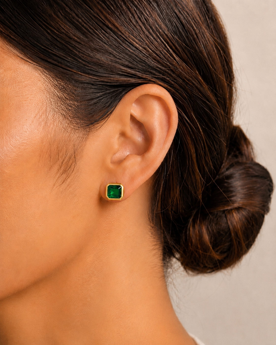 Gorg Green Gem Studs