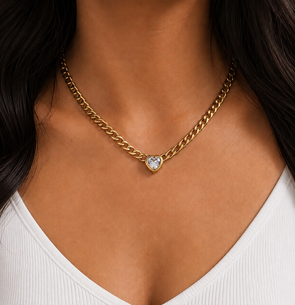 Gorgeous Heart Chain