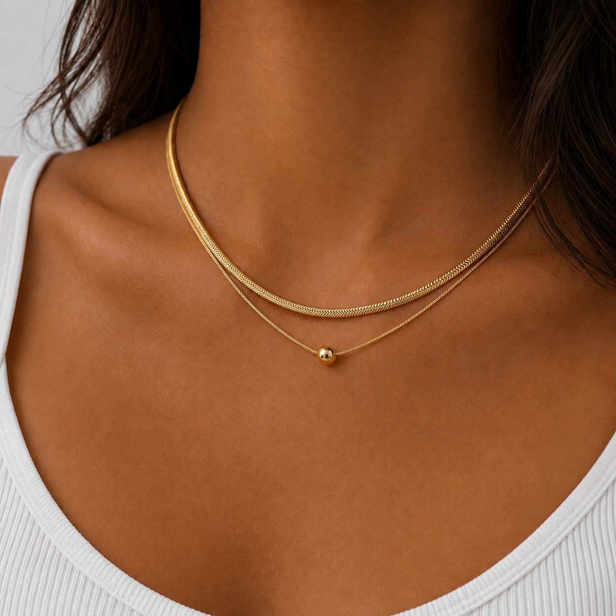 Layered Snake Chain