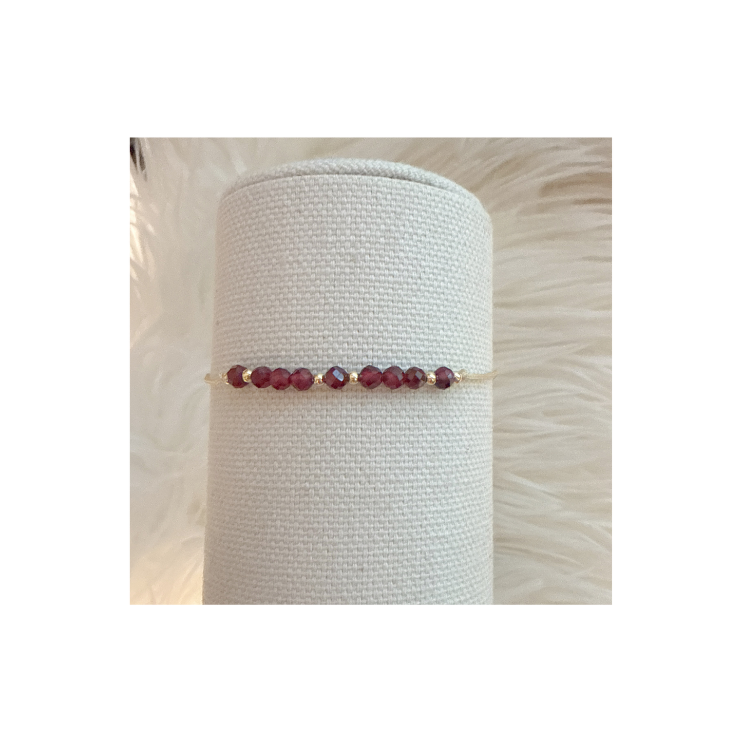Ruby Bracelet July Birthstone