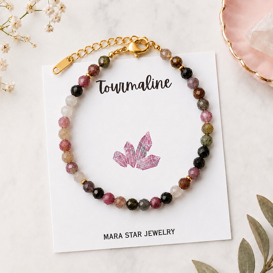 Tourmaline Gemstone Bracelet