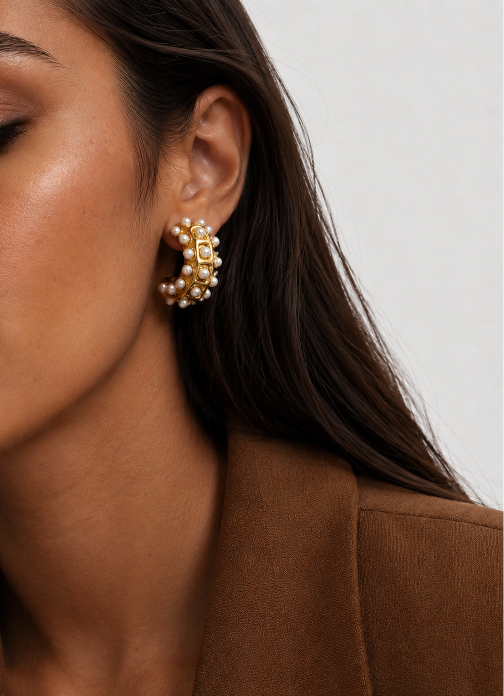 Vintage Inspired Pearl Earrings