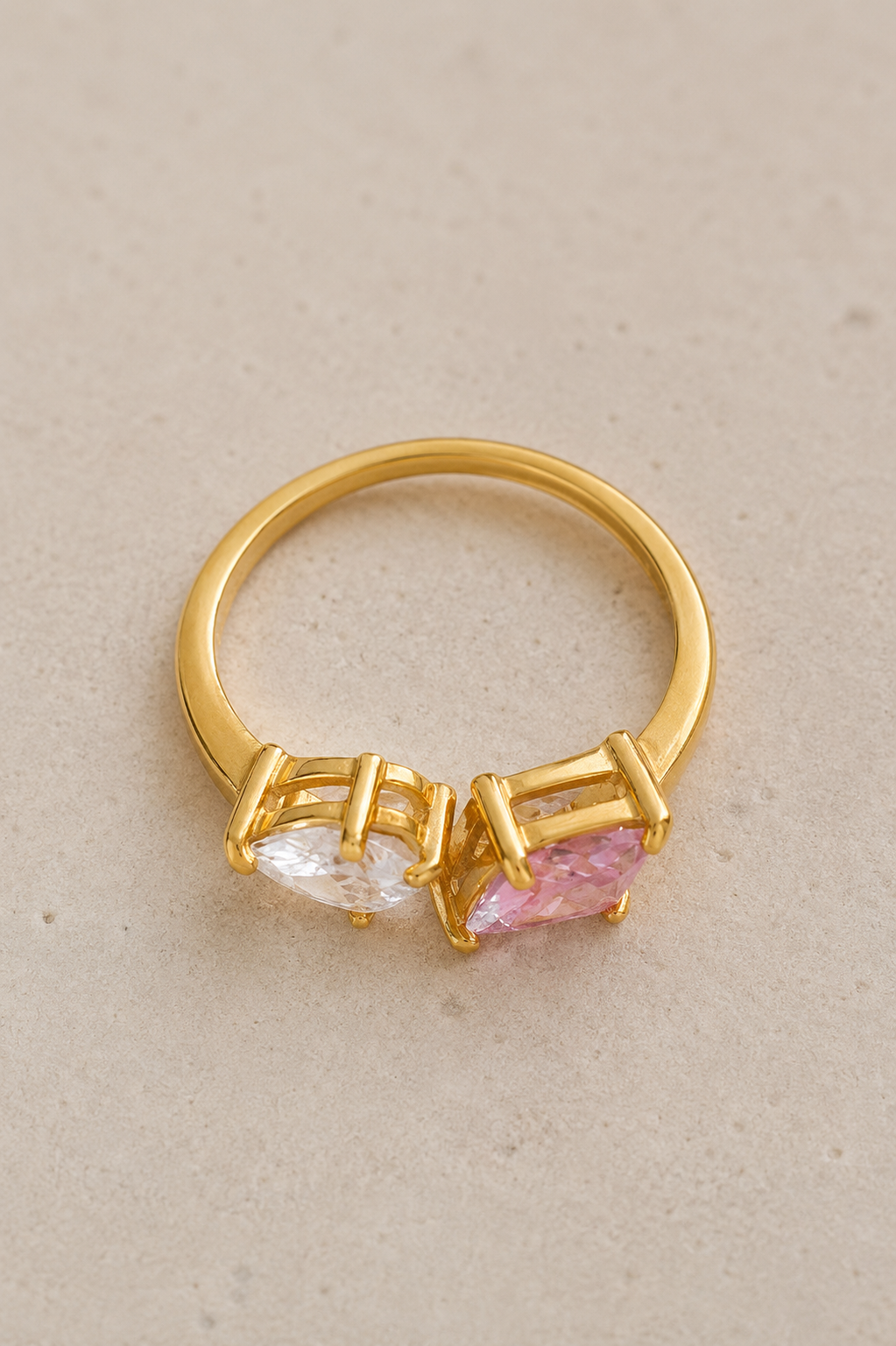 Mixed Jewel Ring Adjustable