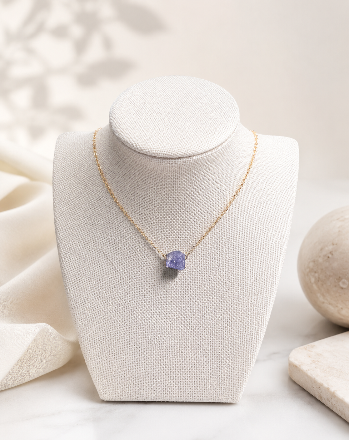 December Birthstone Tanzanite Necklace