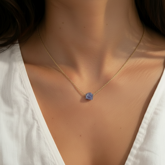 December Birthstone Tanzanite Necklace