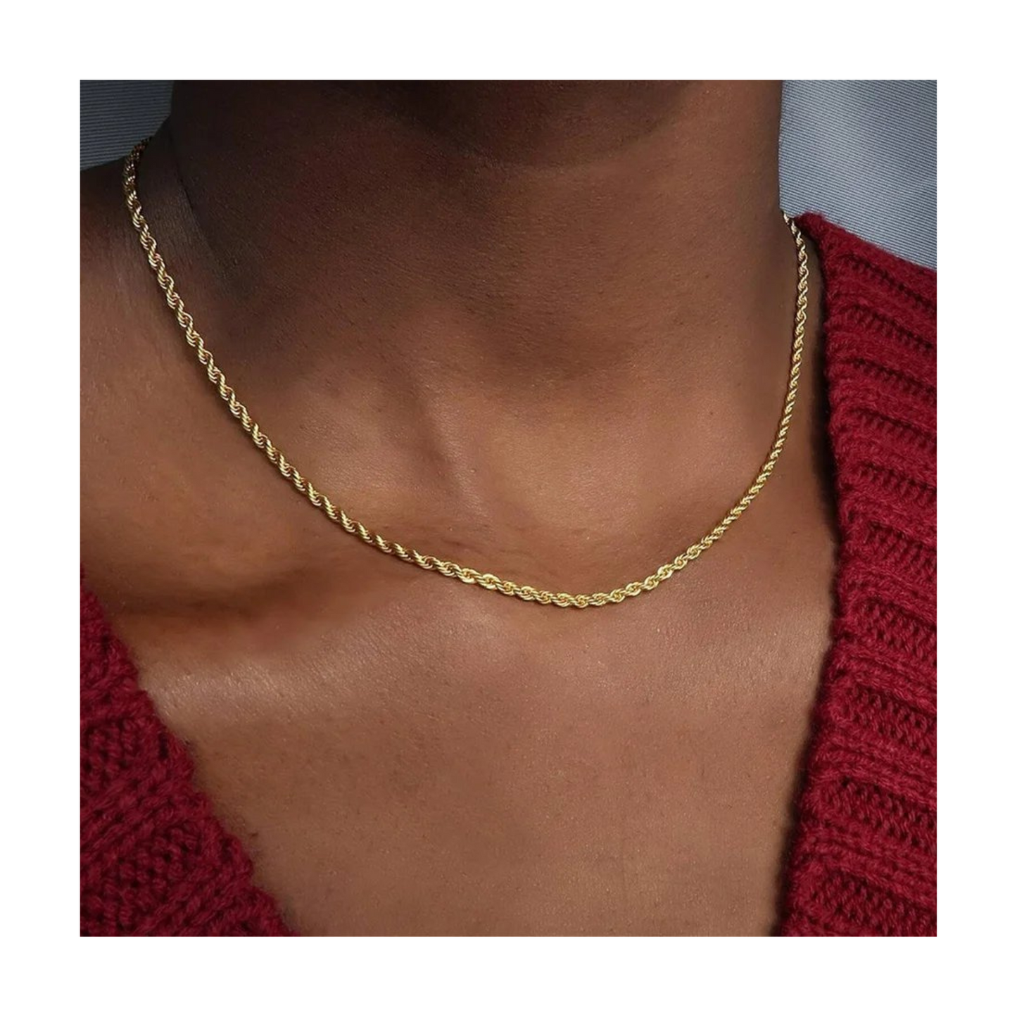 Minimalist Rope Chain w/Nice Texture