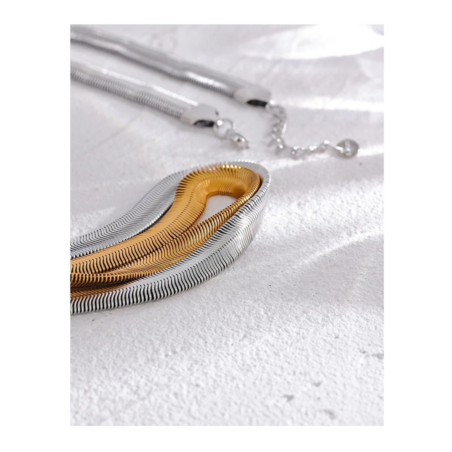 Sleek Snake Chain Necklace