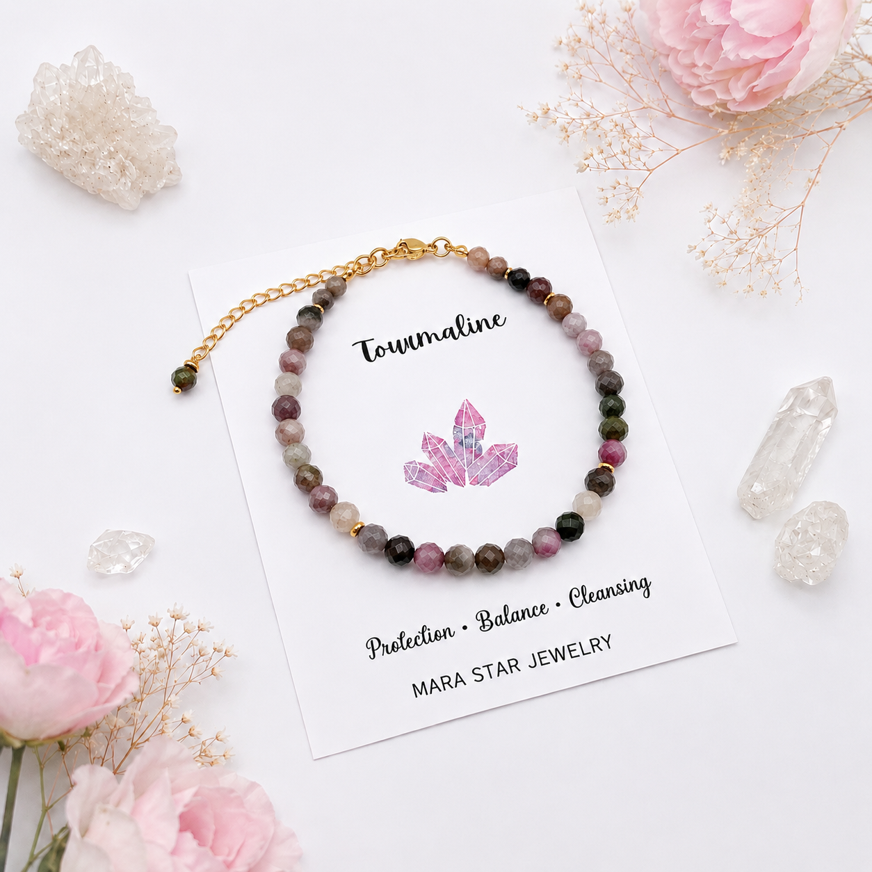 Tourmaline Gemstone Bracelet