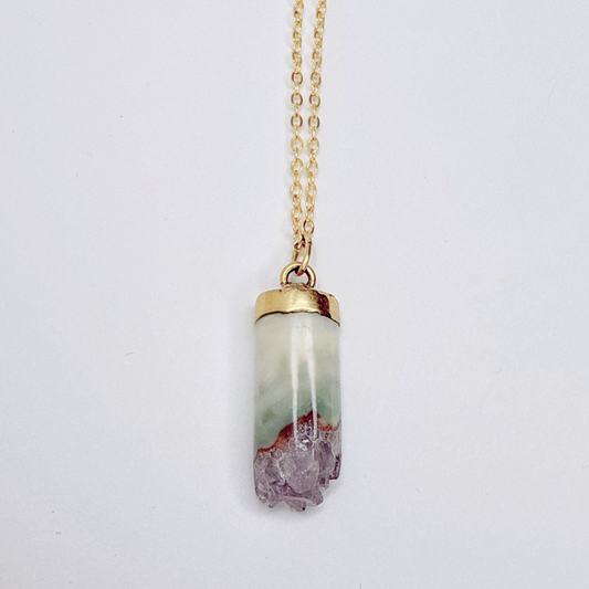 Amethyst Pendant Necklace