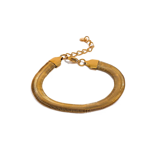 Sleek Snake Chain Bracelet