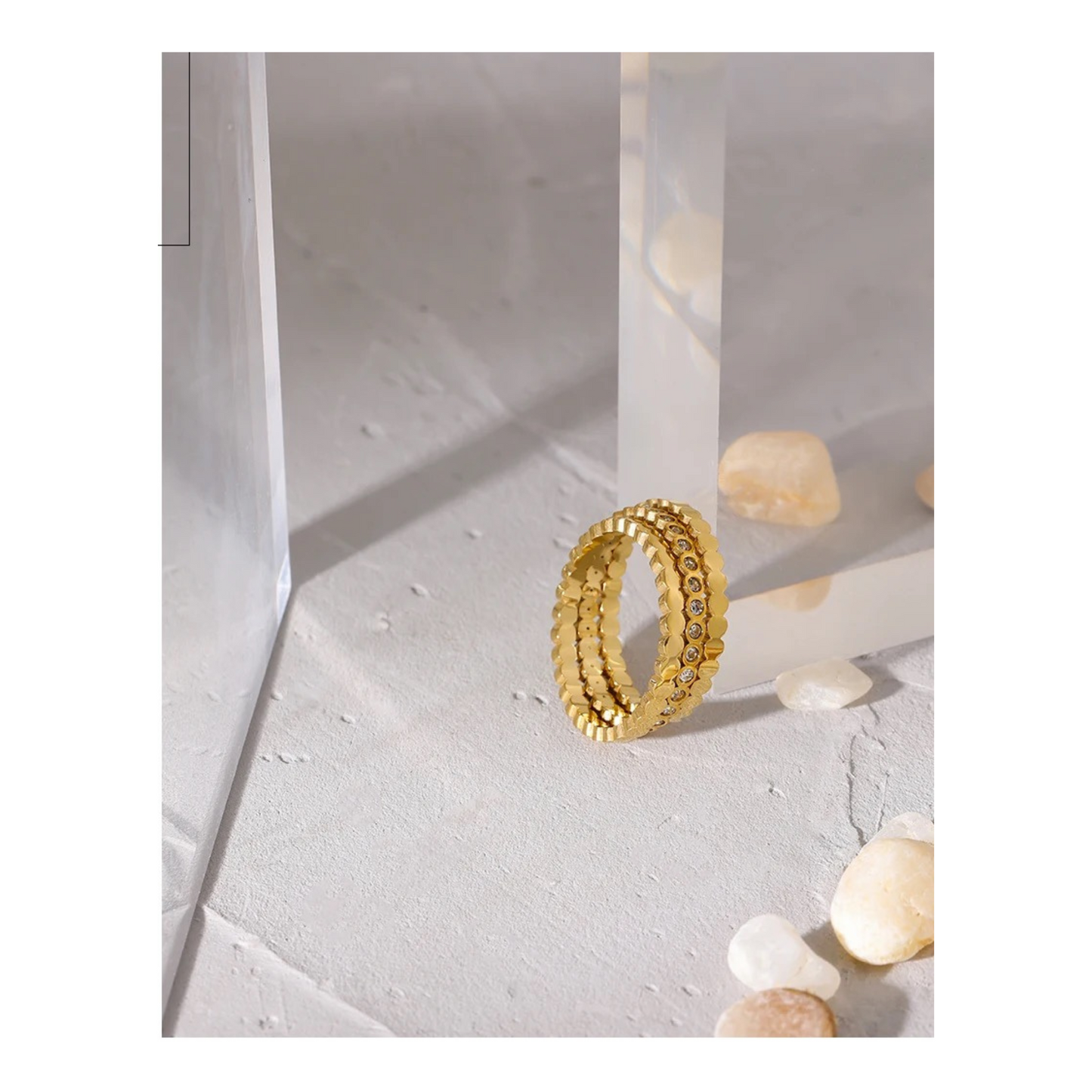 Pretty Stacker Rings (3 piece)